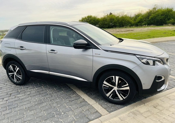 Peugeot 3008 cena 78900 przebieg: 46500, rok produkcji 2018 z Piaski małe 562